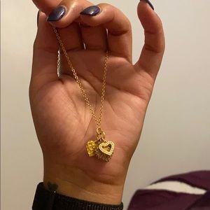 Coach Gold Hearts Necklace